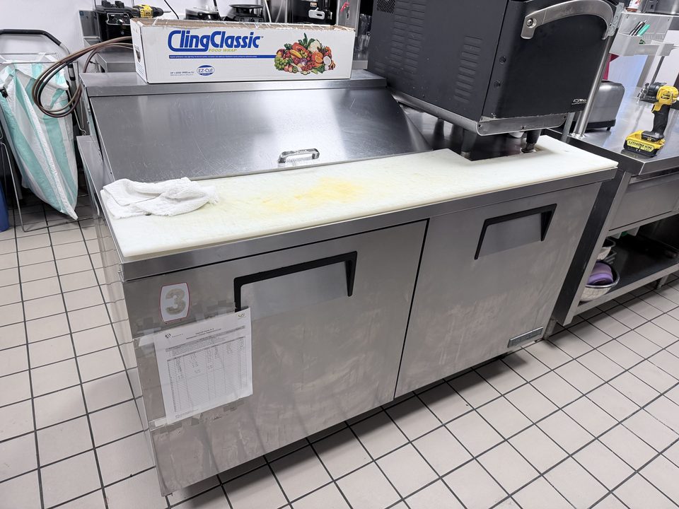 prep table refrigerator service