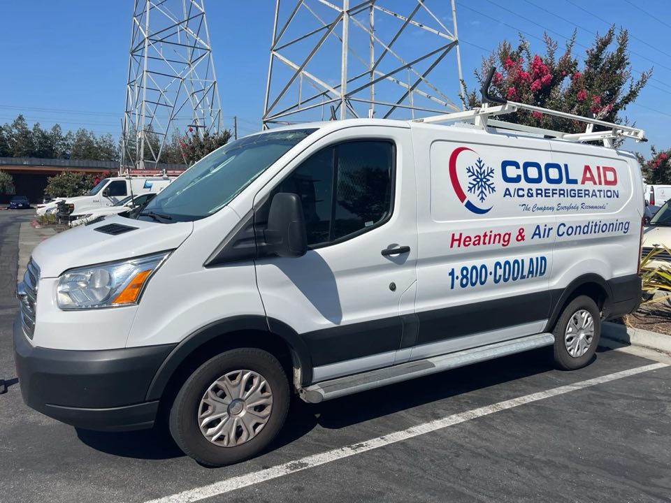 Cool Aid A/C and Refrigeration service van