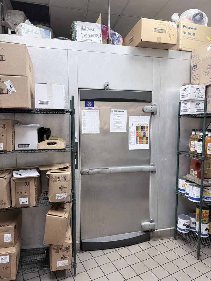 walk-in cooler door service